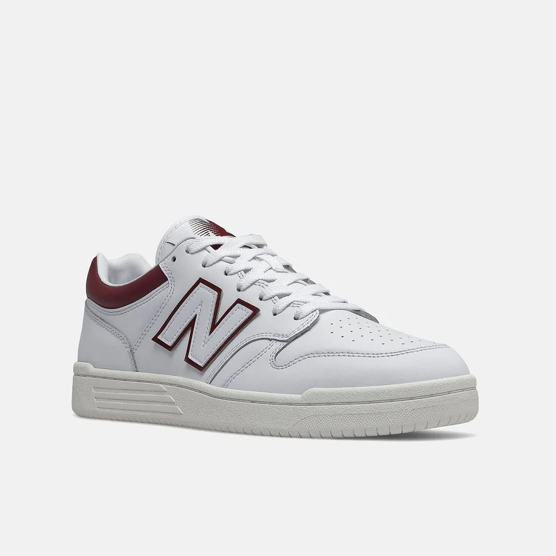 New Balance Herren 480 Basketball-Turnschuhe – Weiß