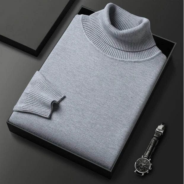 Armin | Herren Lässiger Rollkragenpullover für den Frühling