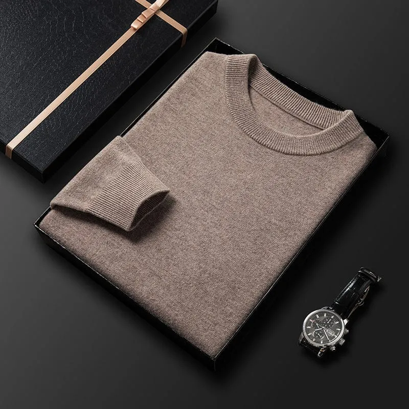 Edgar | Herren Warmer Lässiger Langarm-Pullover