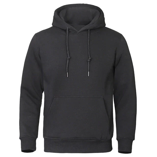 Franz | Herren Lässiges Kapuzen-Sweatshirt mit Kordelzug und Ärmel