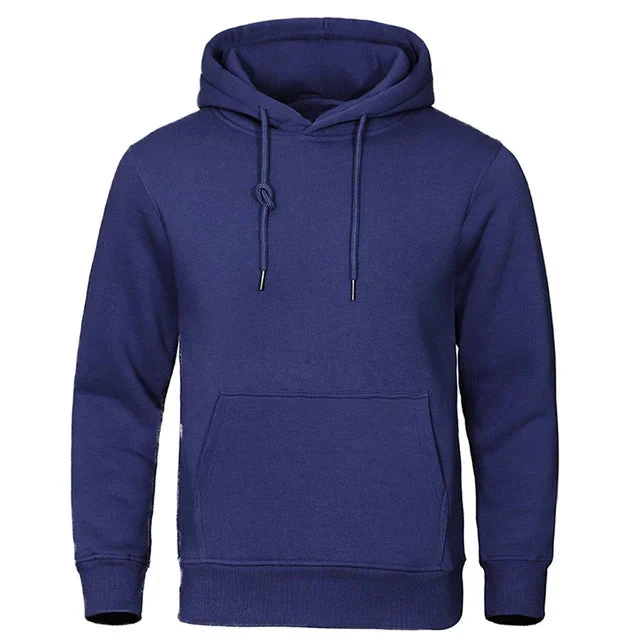 Franz | Herren Lässiges Kapuzen-Sweatshirt mit Kordelzug und Ärmel
