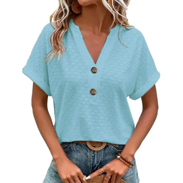 Bluse Damen | V-Ausschnitt & Lässig