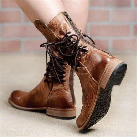 Hanna | Stylische Hohe Damen-Cowboystiefel