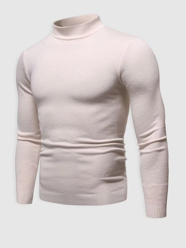 Alexander | Herren Frühlings Slim-Fit Rollkragenpullover