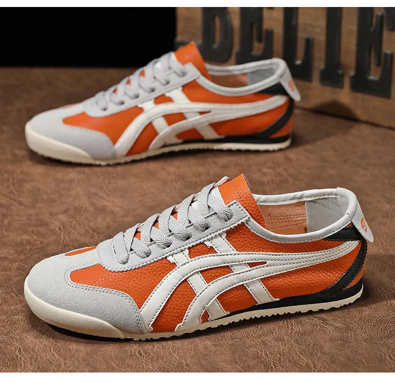 Sneaker Herren | Retro Runner mit Kontraststreifen & Wildleder-Akzenten