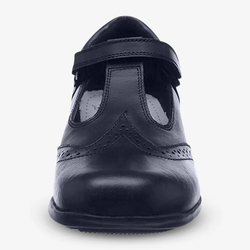 Term Janine Kinderschuh mit T-Riemen - Schwarz