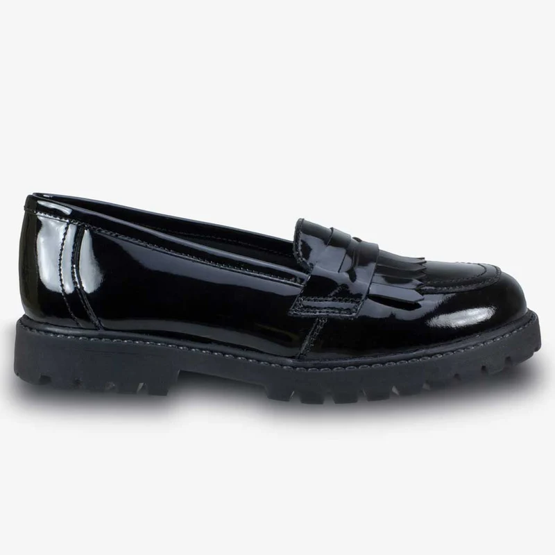 Term Willow Lackschuh für Kinder – Schwarz