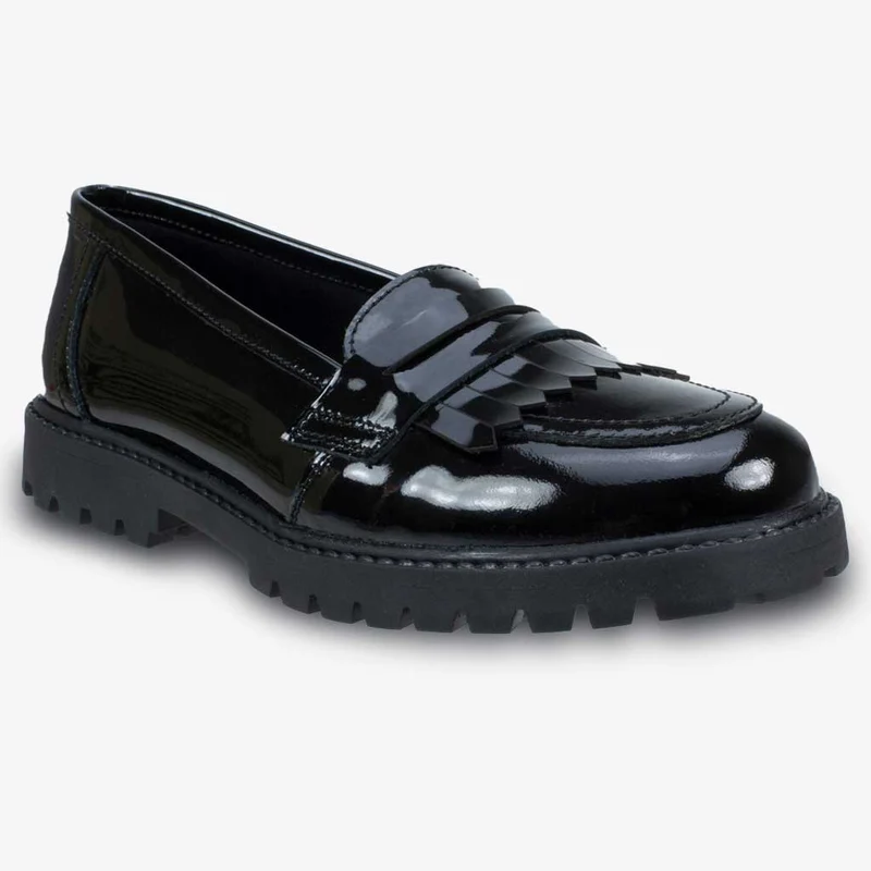 Term Willow Lackschuh für Kinder – Schwarz