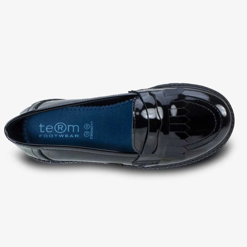Term Willow Lackschuh für Kinder – Schwarz