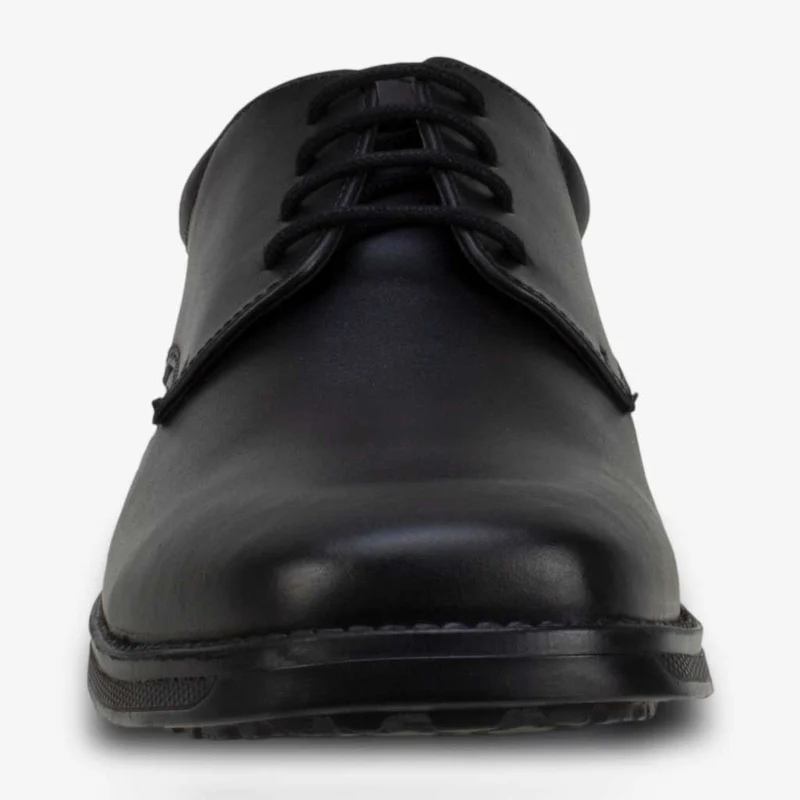 Term Kinder-Lederschuh Clerk Tyson - Schwarz