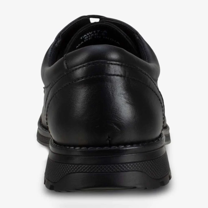 Term Kinder-Lederschuh Clerk Tyson - Schwarz