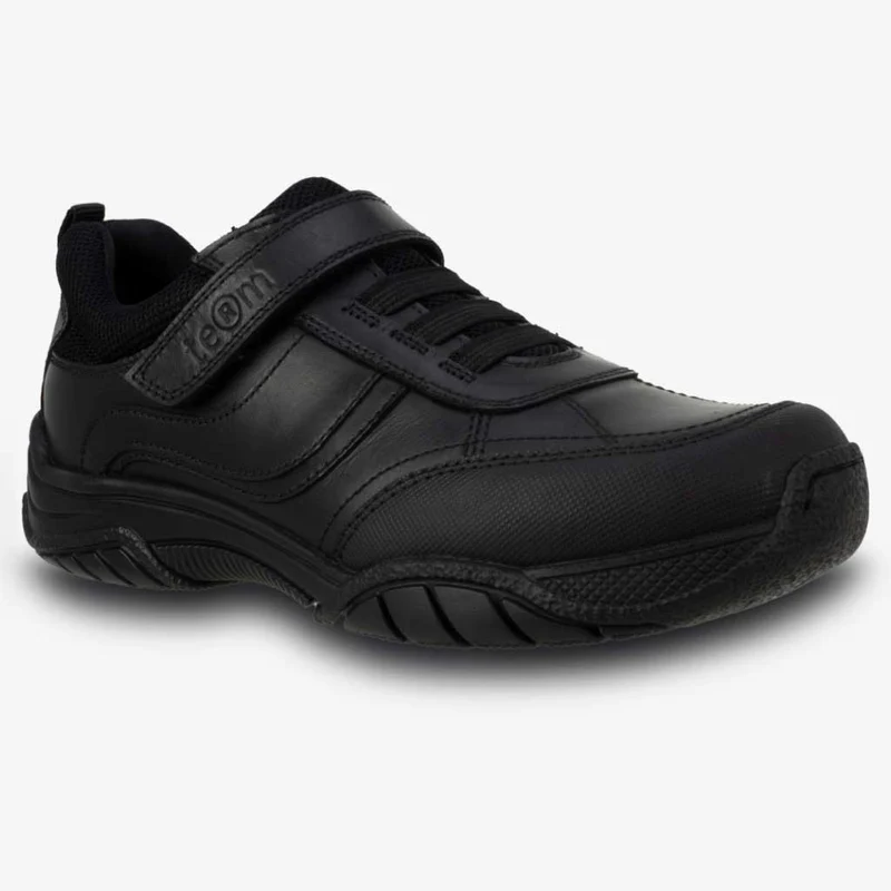 Term Maxx Kinderlederschuh – Schwarz