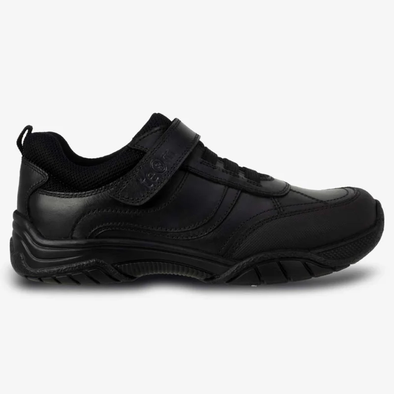 Term Maxx Kinderlederschuh – Schwarz