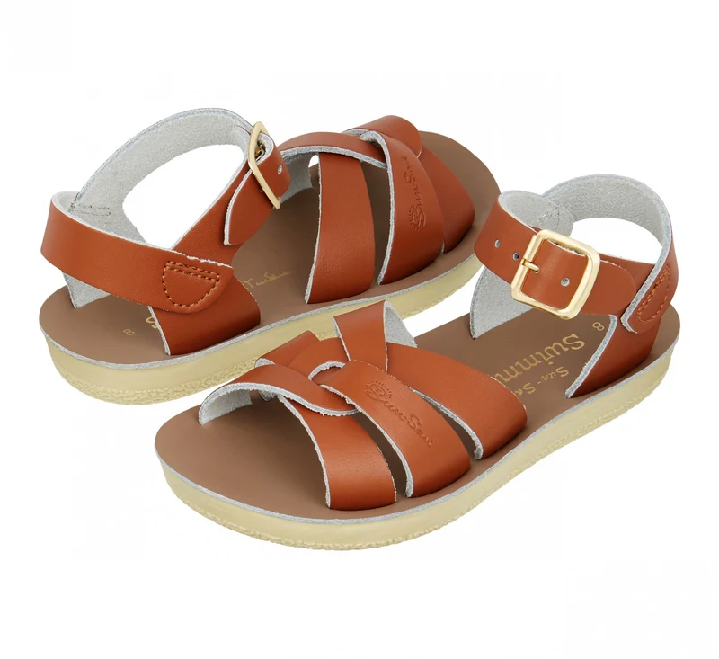 Salt Water Sandals Kinder-Schwimmsandale – Hellbraun