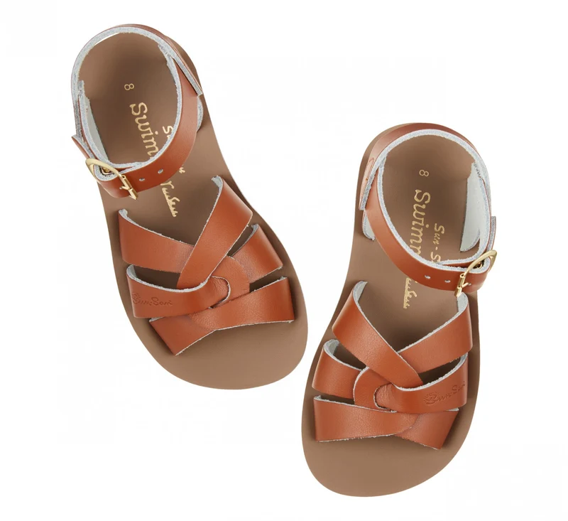 Salt Water Sandals Kinder-Schwimmsandale – Hellbraun