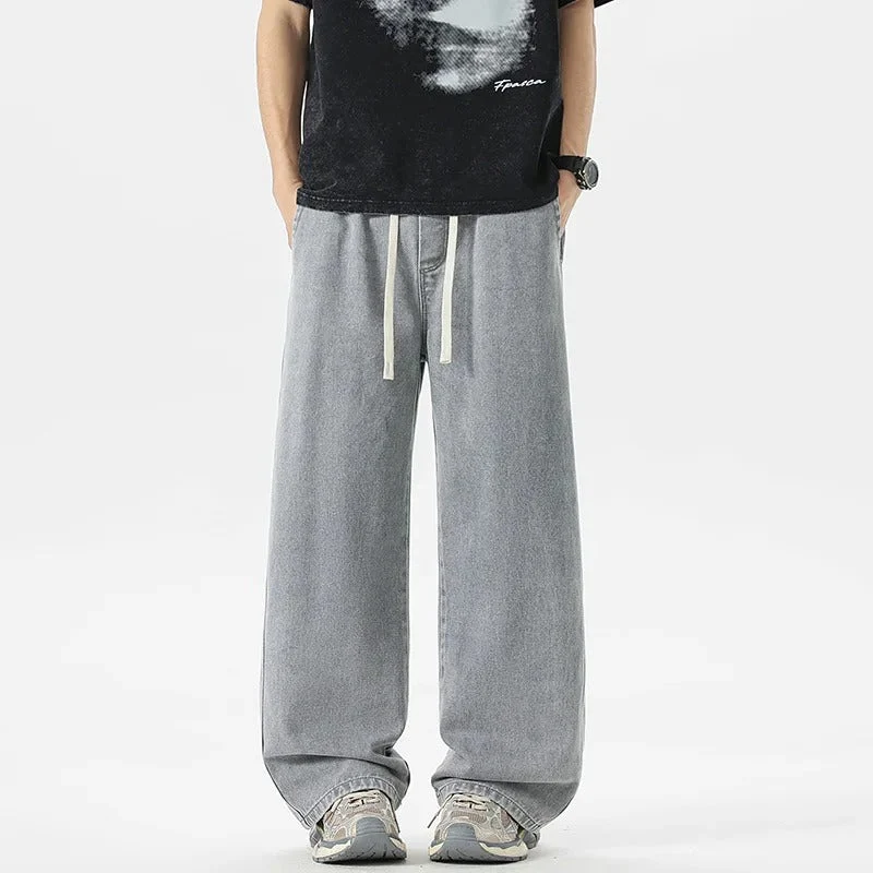 Michael | Herren Frühlings Jeans mit entspannter Passform und weitem Bein