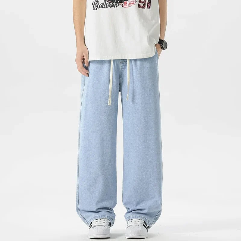 Michael | Herren Frühlings Jeans mit entspannter Passform und weitem Bein