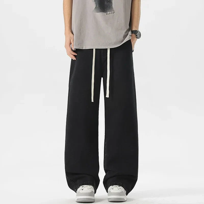 Michael | Herren Frühlings Jeans mit entspannter Passform und weitem Bein
