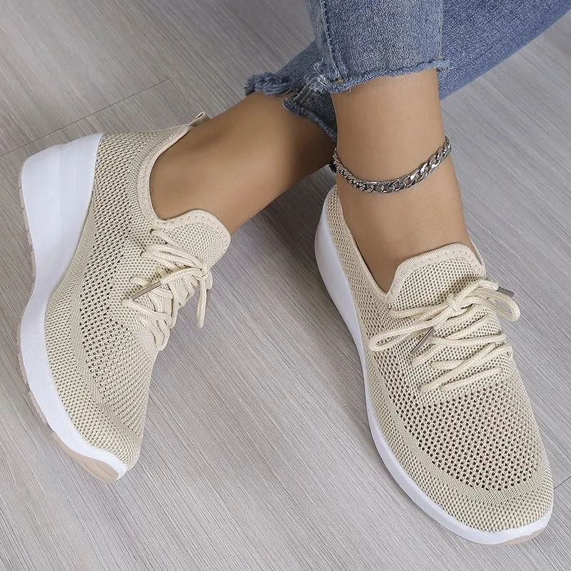 Leonie | Damen Bequeme Sneaker im täglichen Running-Stil