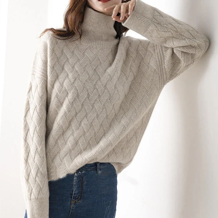 Sarah | Damen Rollkragenpullover für den Frühling