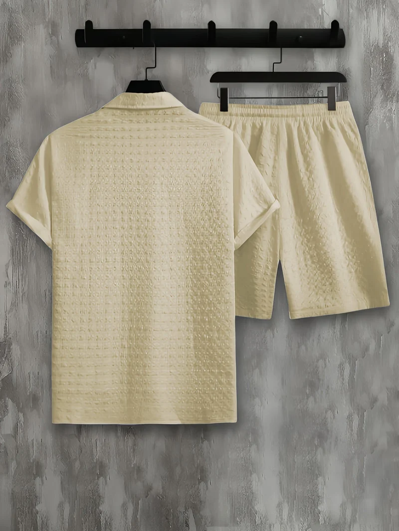 Sommer Set Herren | Strukturiert & Lässig