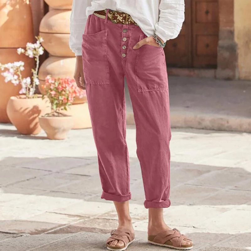 Sommerhose Damen | Entspannter Schnitt & Praktische Taschen