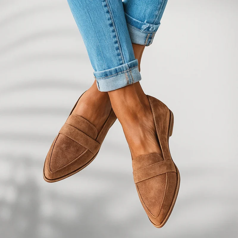Mokassins Damen | Spitzer Zehenbereich & Eleganter Loafer-Stil