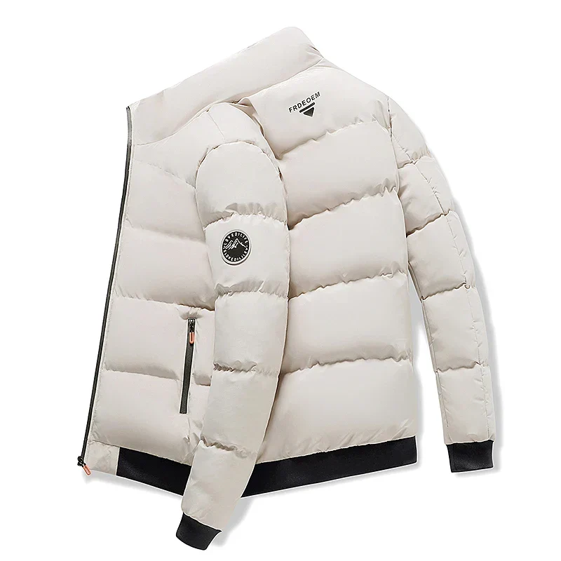 Steppjacke Herren | Übergangsjacke Herren | Stehkragen-Windschutz & Wärmekomfort