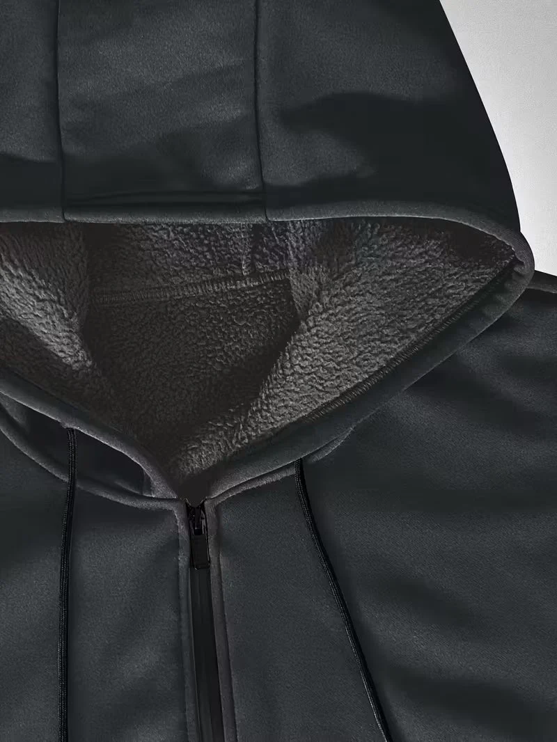 Übergangsjacke Herren | Zip Hoodie Herren | Kapuze & Wärmekomfort