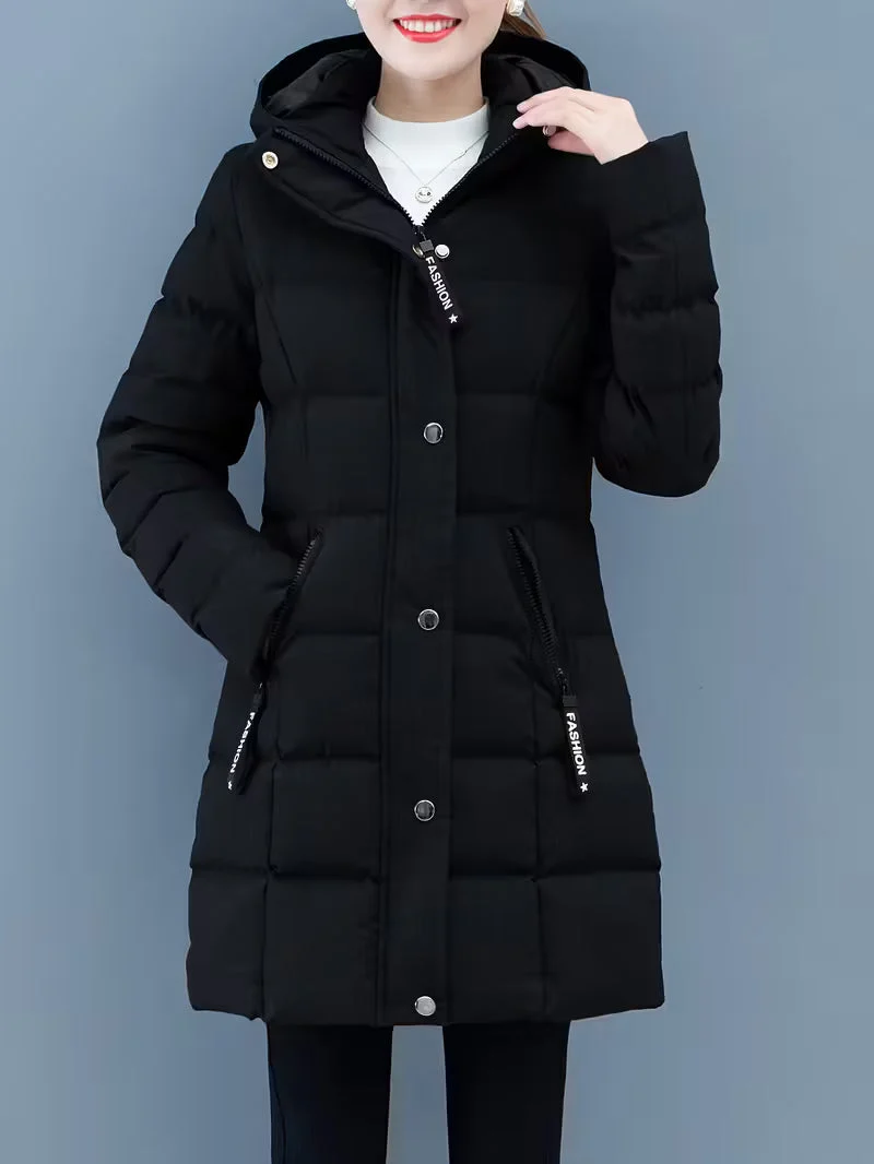 Übergangsjacke Damen | Steppmantel Damen | Kapuze & Windschutz