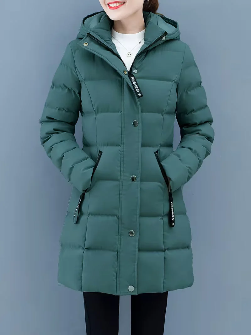 Übergangsjacke Damen | Steppmantel Damen | Kapuze & Windschutz