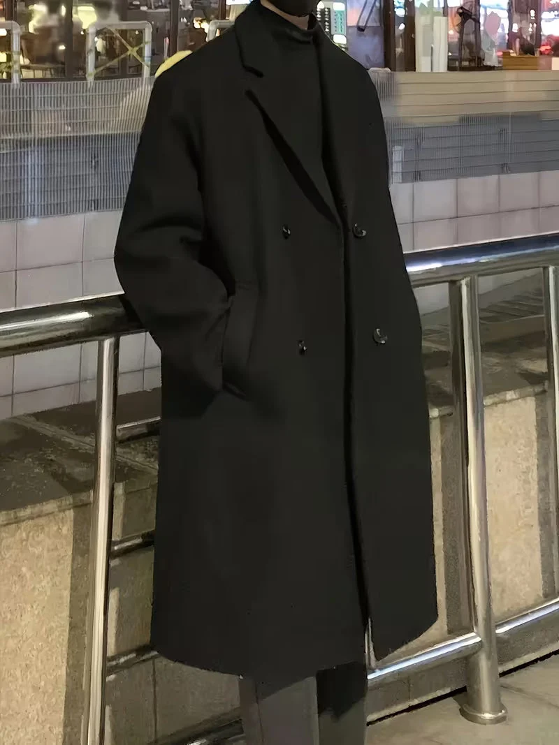 Übergangsjacke Herren | Mantel Herren | Doppelreiher für einen souveränen Auftritt