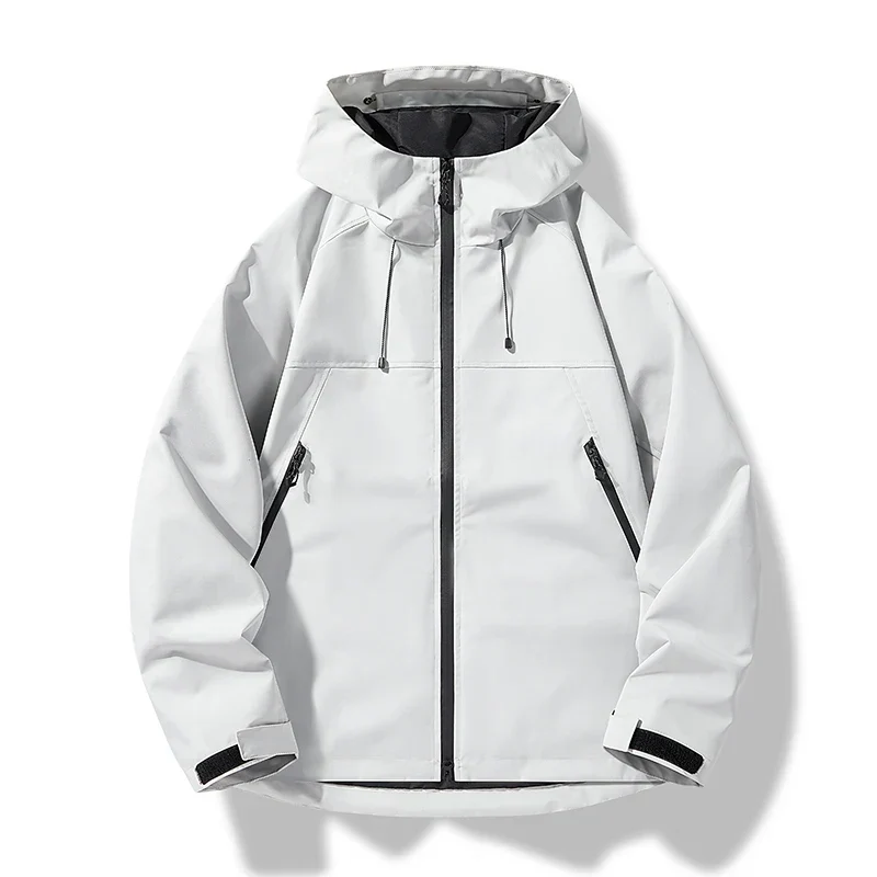 Heinrich | Herren Wasserdichte Kapuzen Winddichte Shell Jacke