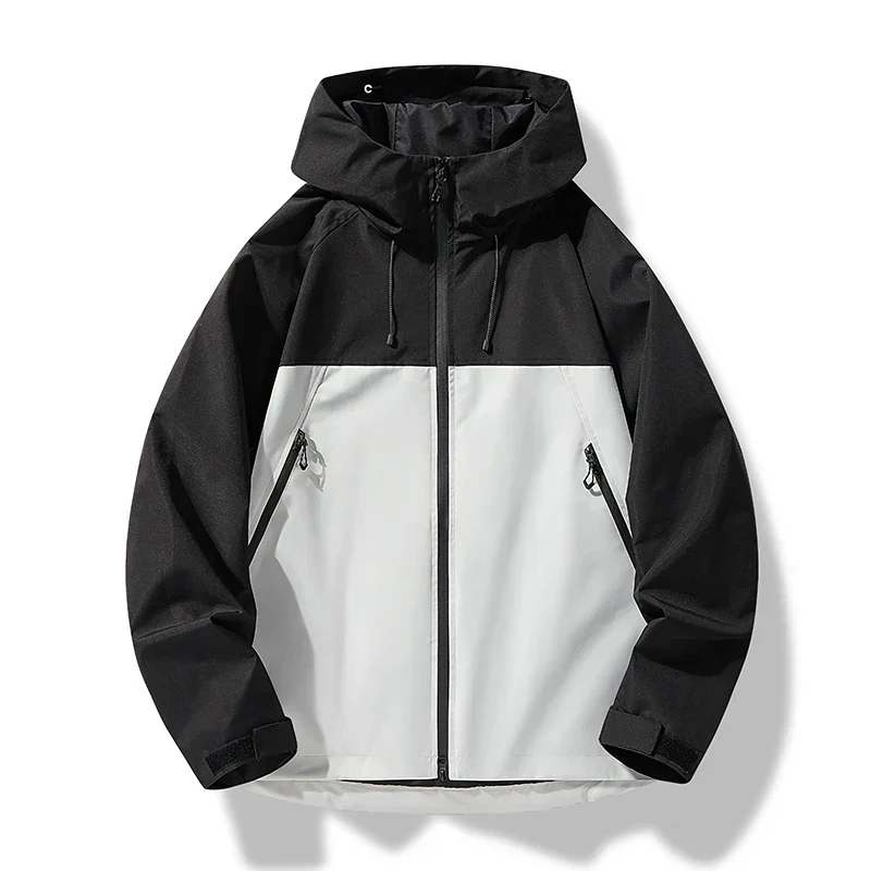Heinrich | Herren Wasserdichte Kapuzen Winddichte Shell Jacke
