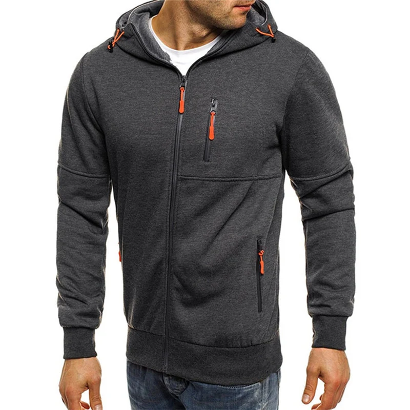 Karl | Lässiger Herren-Hoodie mit Reißverschluss