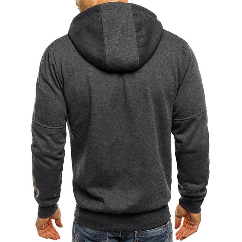 Karl | Lässiger Herren-Hoodie mit Reißverschluss