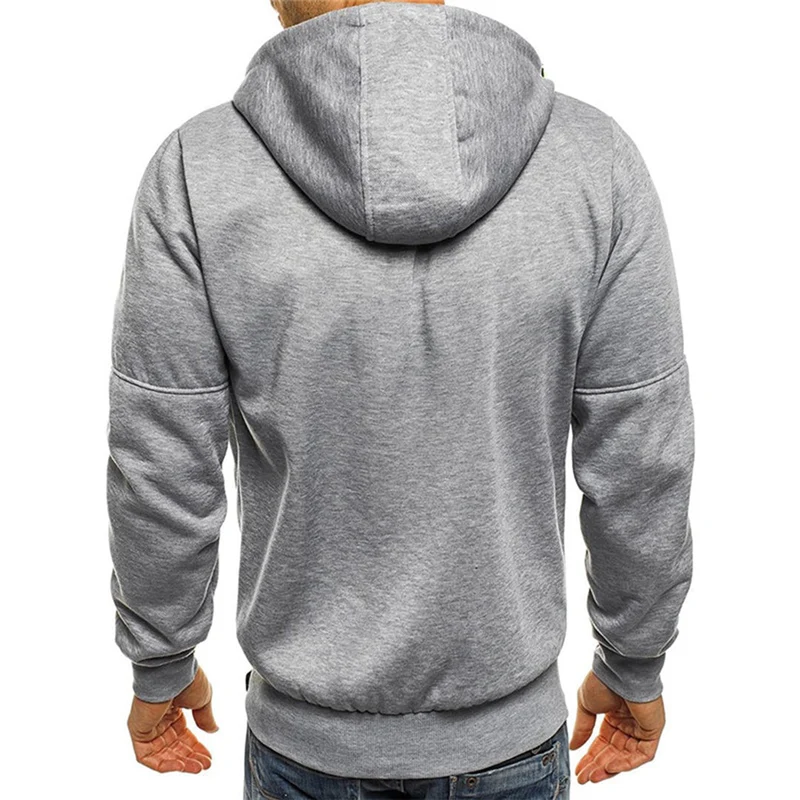 Karl | Lässiger Herren-Hoodie mit Reißverschluss