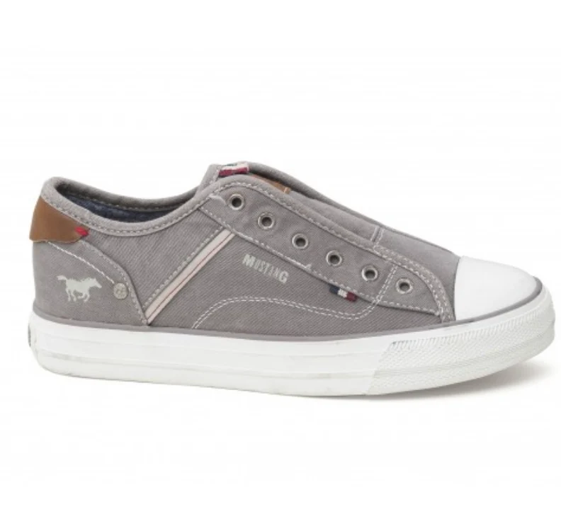 Mustang Modische Damen-Sneaker – Grau