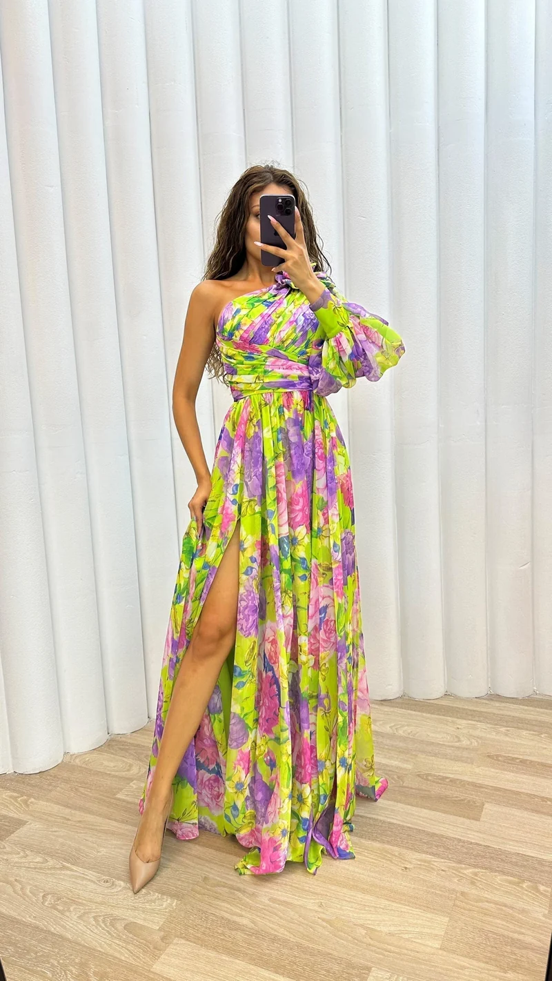 Lina | Hochwertiges Kleid mit Langen Ärmeln Damen