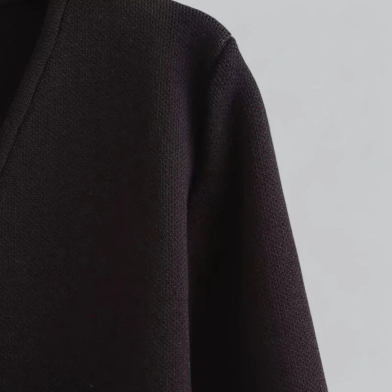 Annika | Damen Frühlings Minimalistischer Cardigan Mit Knöpfen