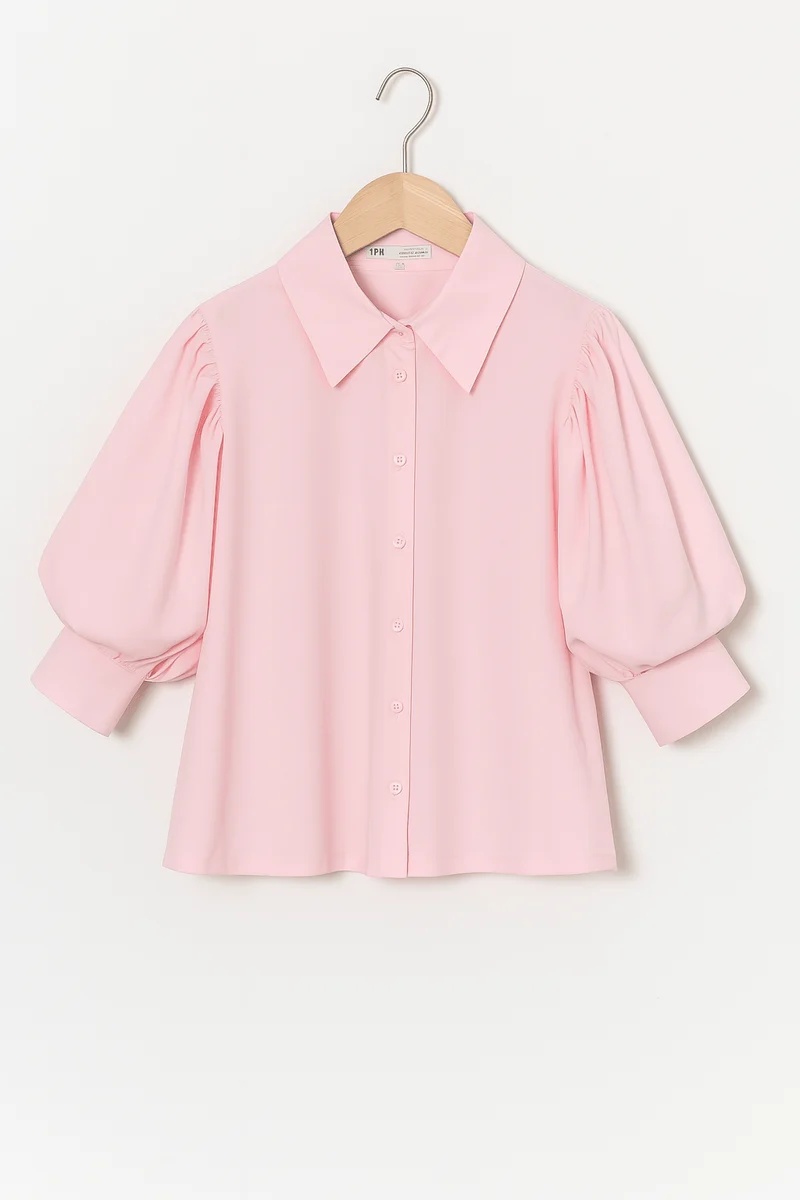 Bluse gestreift Damen | Ballonärmel & Luftiger Komfort