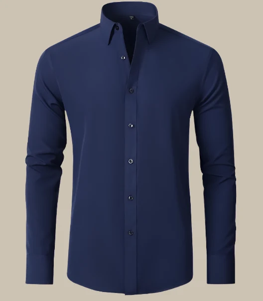 Langarm Hemd Herren | Klassischer Schnitt & Business-Look