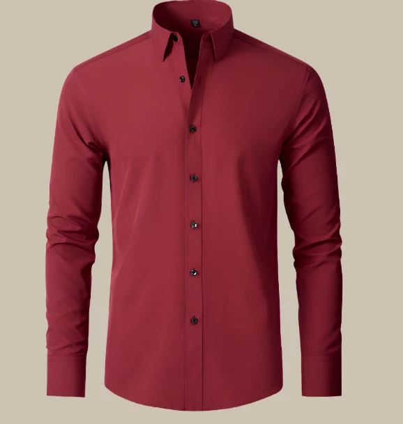 Langarm Hemd Herren | Klassischer Schnitt & Business-Look