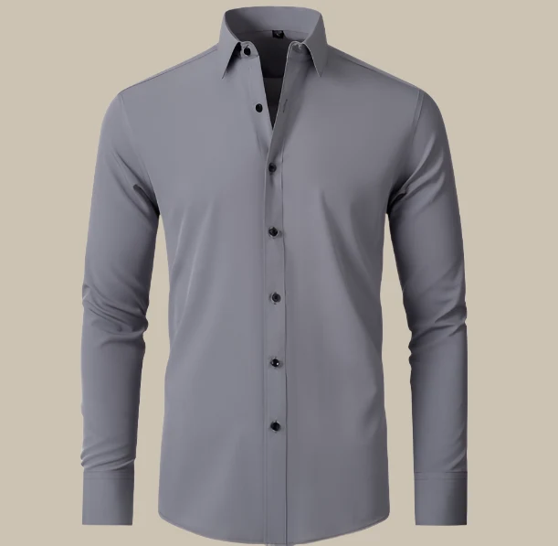 Langarm Hemd Herren | Klassischer Schnitt & Business-Look