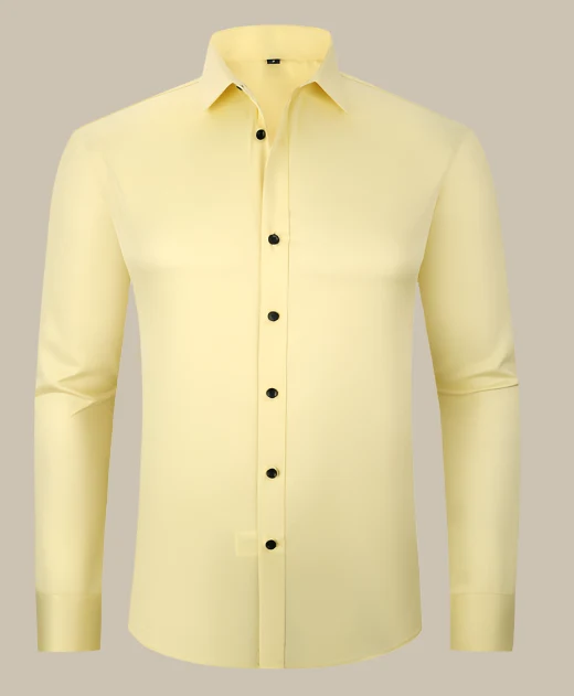 Langarm Hemd Herren | Klassischer Schnitt & Business-Look