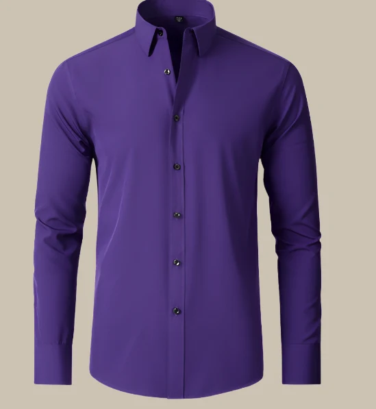 Langarm Hemd Herren | Klassischer Schnitt & Business-Look