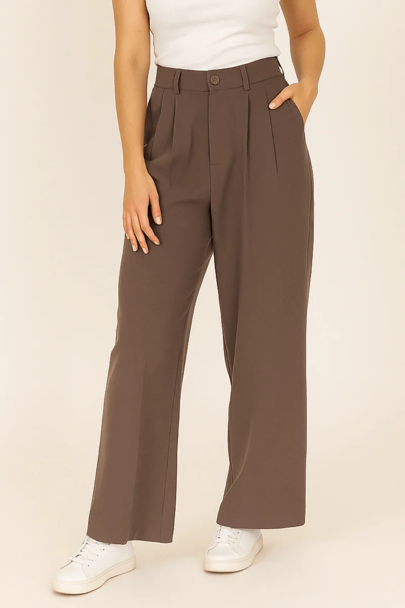 Anzughose Damen | Bundfalten & Elegante Silhouette