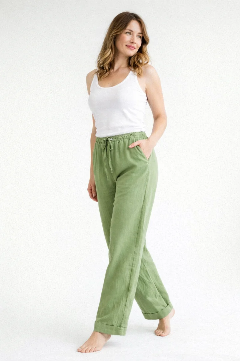 Bequeme Hose Damen | Elastikbund & Bewegungsfreiheit