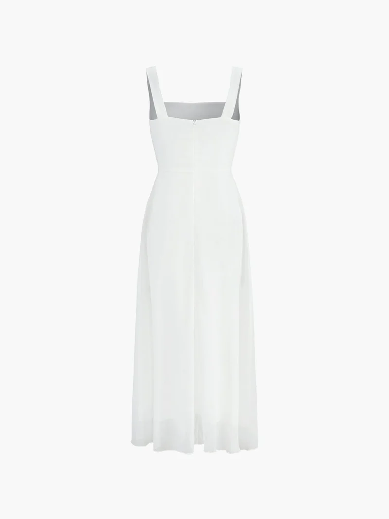 Midikleid Damen | A-Linie & Figurbetonte Taille
