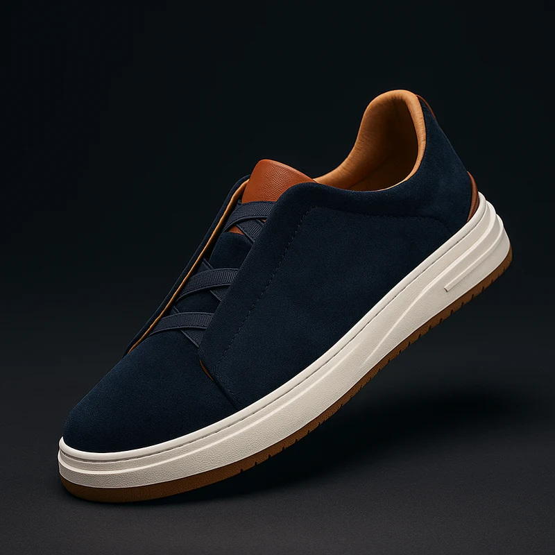 Adrian | Herren Leder Sneaker Lupo im modernen Casual-Design